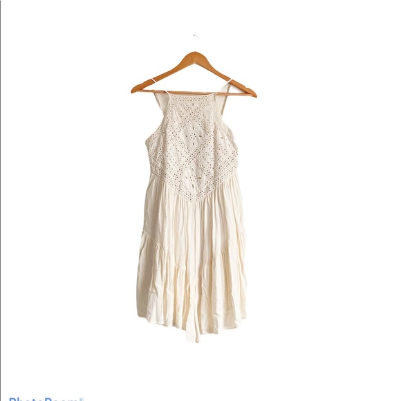 Boho white lace dress - Picture 1 of 3